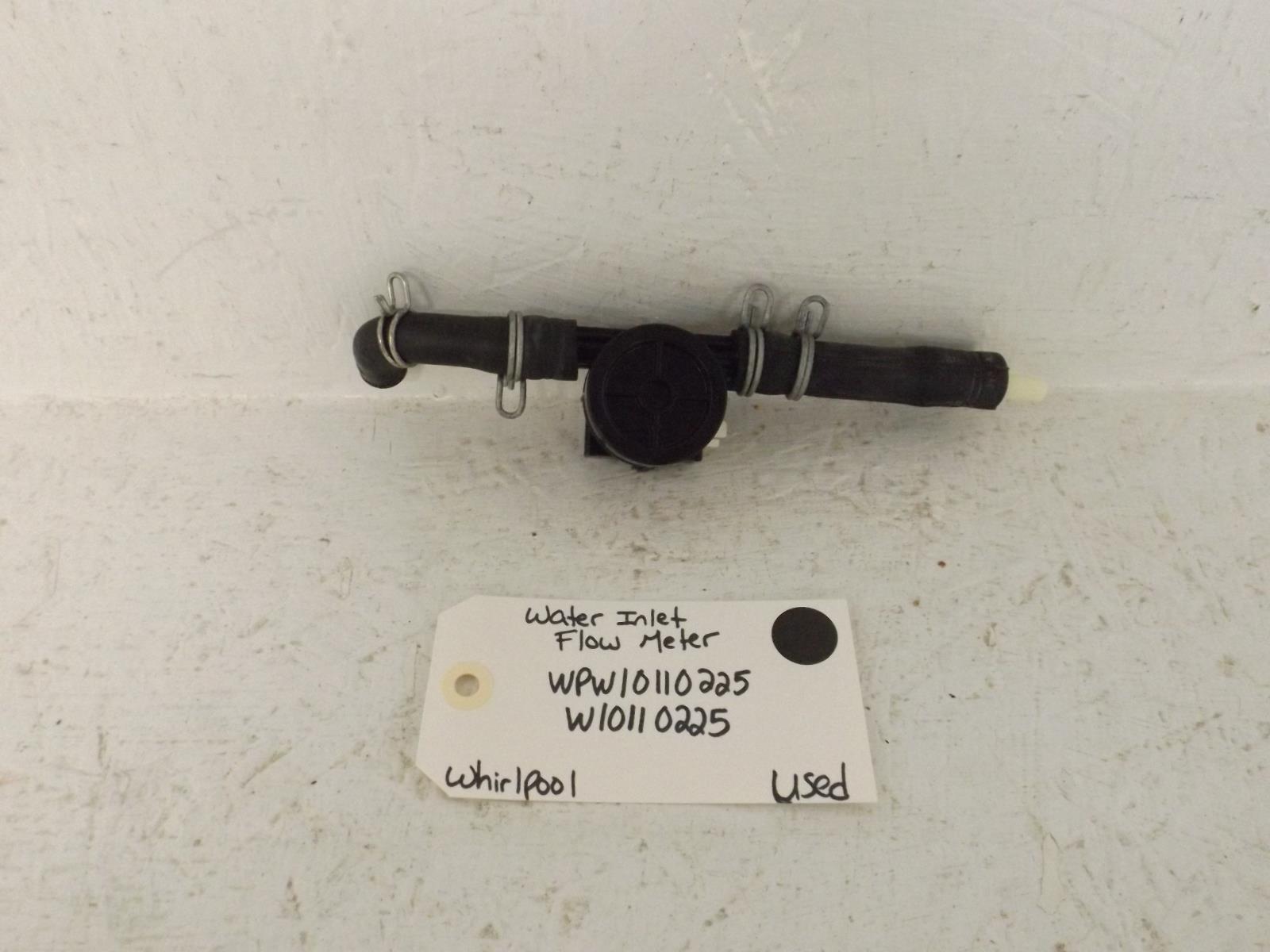 Whirlpool Washer WPW10110225 W10110225 Water Inlet Flow Meter Used Whirlpool Washer WPW10110225 W10110225 Water Inlet Flow Meter Used